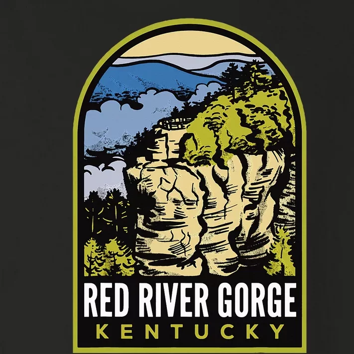 Red River Gorge Chimney Top Rock Toddler Long Sleeve Shirt