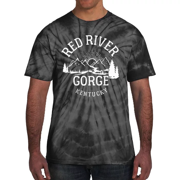 Red River Gorge Hike Kentucky Parks Hiking Tie-Dye T-Shirt