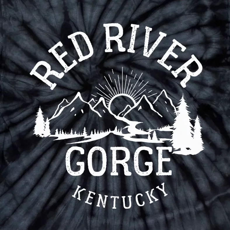 Red River Gorge Hike Kentucky Parks Hiking Tie-Dye T-Shirt