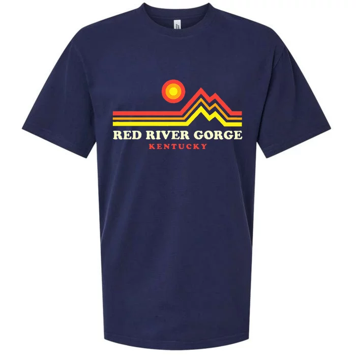 Red River Gorge Kentucky Daniel Boone National Forest Sueded Cloud Jersey T-Shirt