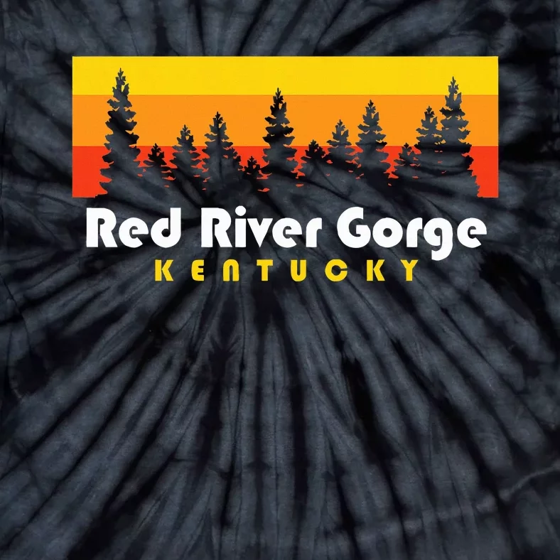 Red River Gorge Ky Kentucky Red River Gorge Tie-Dye T-Shirt