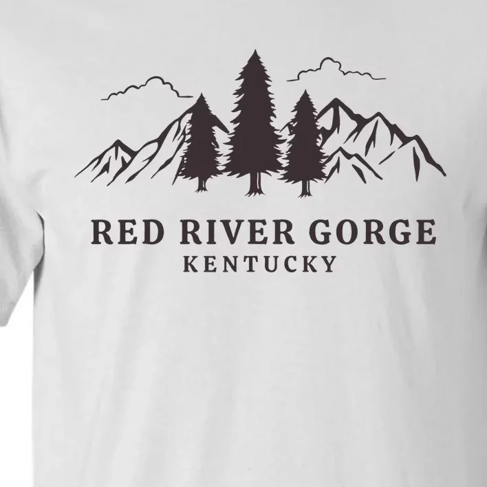 Red River Gorge Mountains Tall T-Shirt