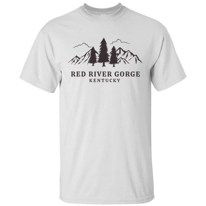 Red River Gorge Mountains Tall T-Shirt