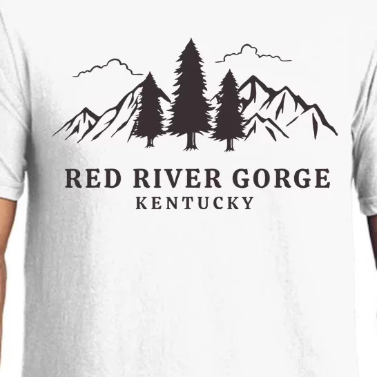 Red River Gorge Mountains Pajama Set