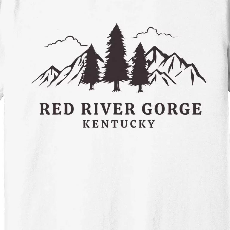 Red River Gorge Mountains Premium T-Shirt