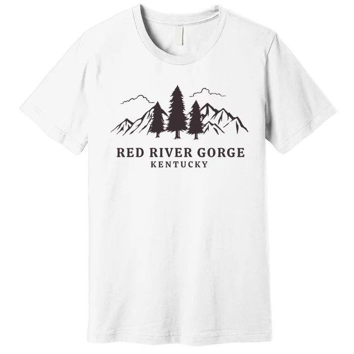 Red River Gorge Mountains Premium T-Shirt