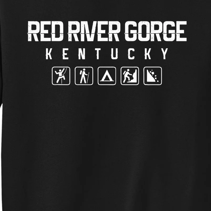 Red River Gorge Kentucky Outdoor Tall Sweatshirt