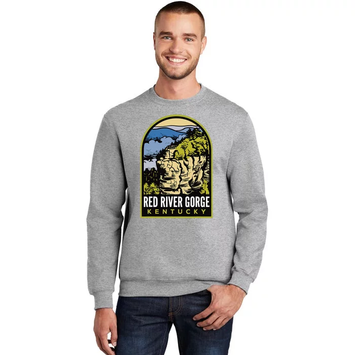 Red River Gorge Chimney Top Rock Tall Sweatshirt