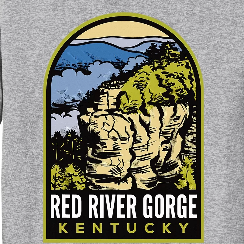 Red River Gorge Chimney Top Rock Tall Sweatshirt