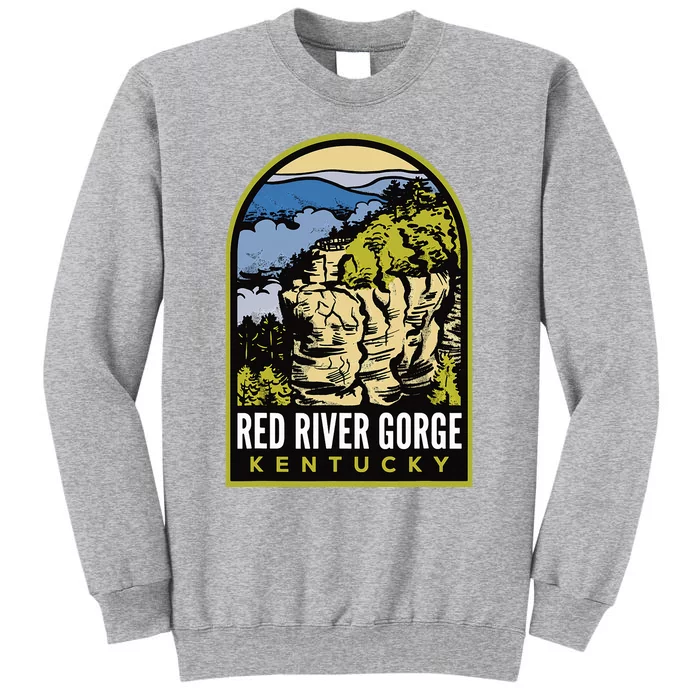 Red River Gorge Chimney Top Rock Tall Sweatshirt