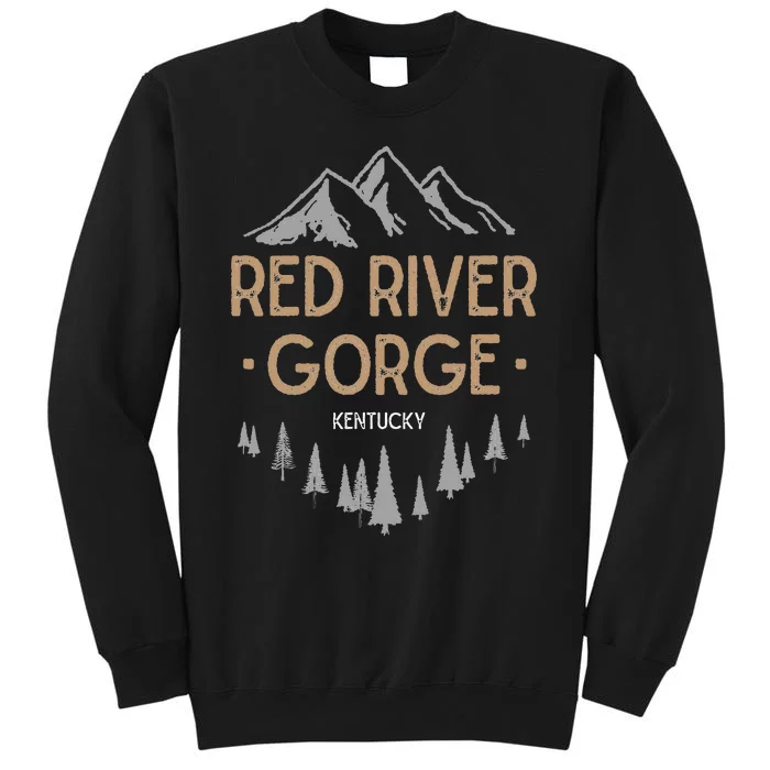 Red River Gorge T Kentucky Ky Vintage Mountain Sweatshirt