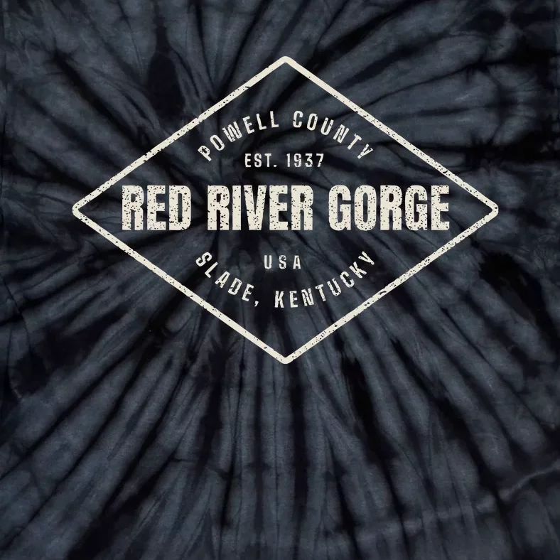 Red River Gorge Kentucky Souvenir Tie-Dye T-Shirt