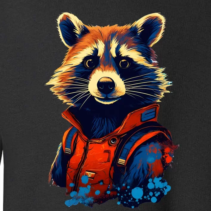 Raccoon Limited Edition Toddler Sweatshirt