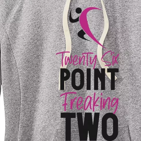 Running Runner Half Marathon TwentySix Point Freaking Two Women's Fleece Hoodie