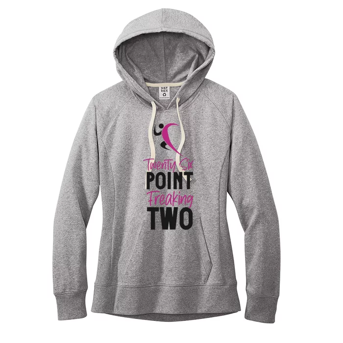 Running Runner Half Marathon TwentySix Point Freaking Two Women's Fleece Hoodie