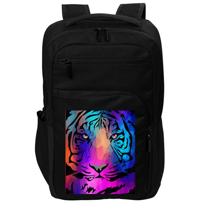 Regal Rainbow Iger Exotic Cat Merch Impact Tech Backpack