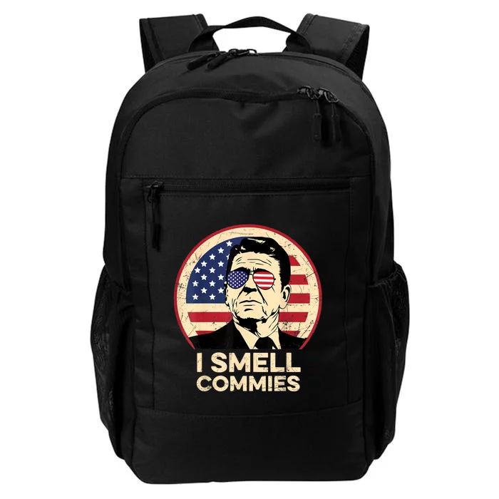 Ronald Reagan, I Smell Commies Patriotic American President Daily Commute Backpack