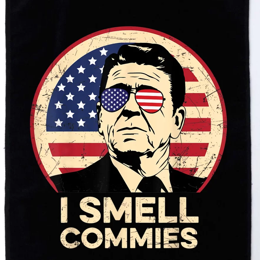 Ronald Reagan, I Smell Commies Patriotic American President Platinum Collection Golf Towel