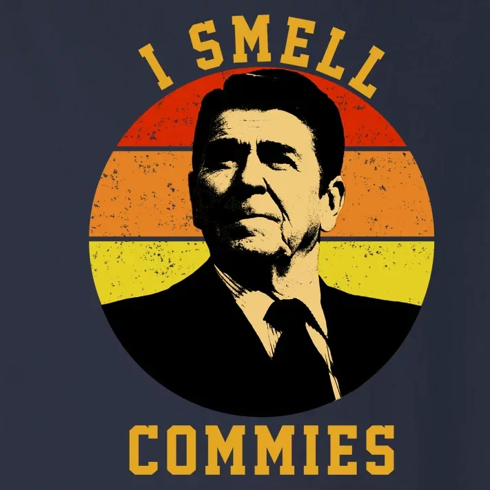 Ronald Reagan I Smell Commies Toddler Long Sleeve Shirt