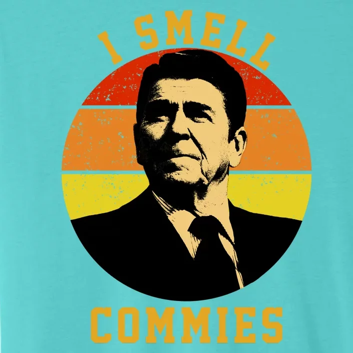 Ronald Reagan I Smell Commies ChromaSoft Performance T-Shirt