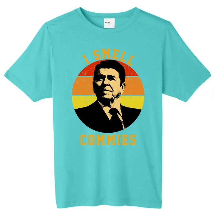 Ronald Reagan I Smell Commies ChromaSoft Performance T-Shirt