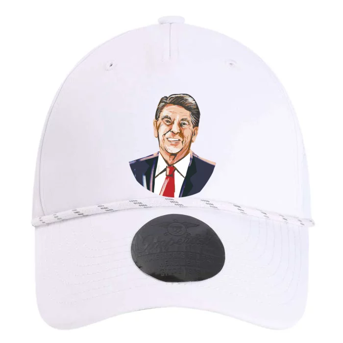 Ronald Reagan Illustration Performance The Dyno Cap