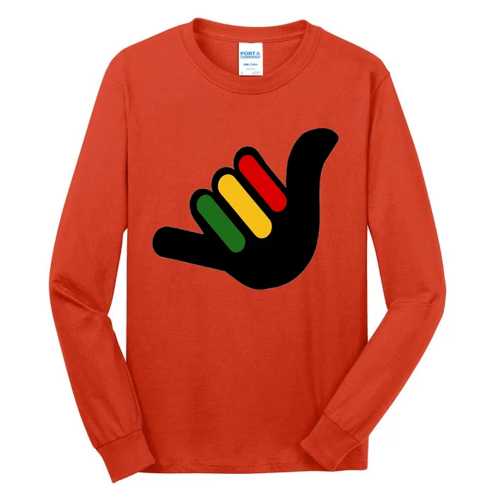 Rasta Reggae Jamaica Tall Long Sleeve T-Shirt