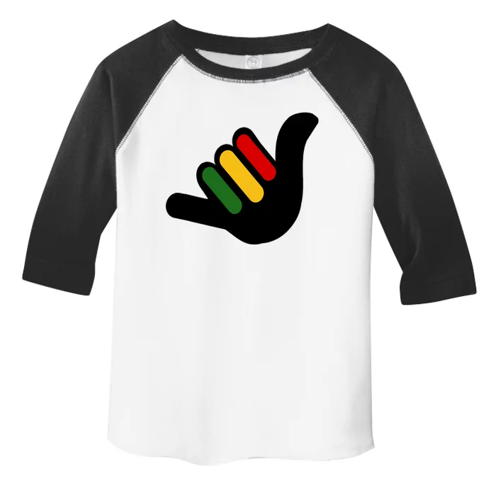 Rasta Reggae Jamaica Toddler Fine Jersey T-Shirt