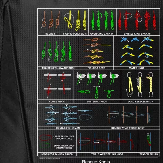 Rope Rescue Knots City Backpack