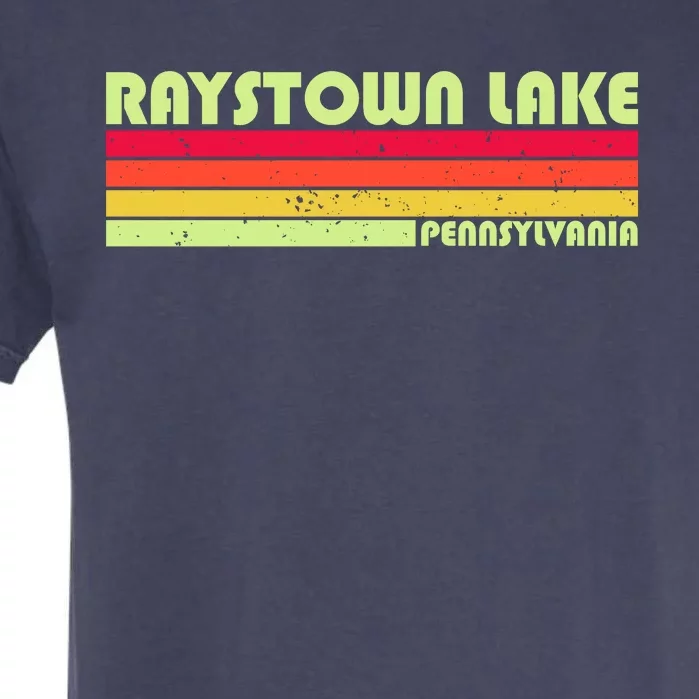 Retro Raystown Lake Pennsylvania Garment-Dyed Heavyweight T-Shirt