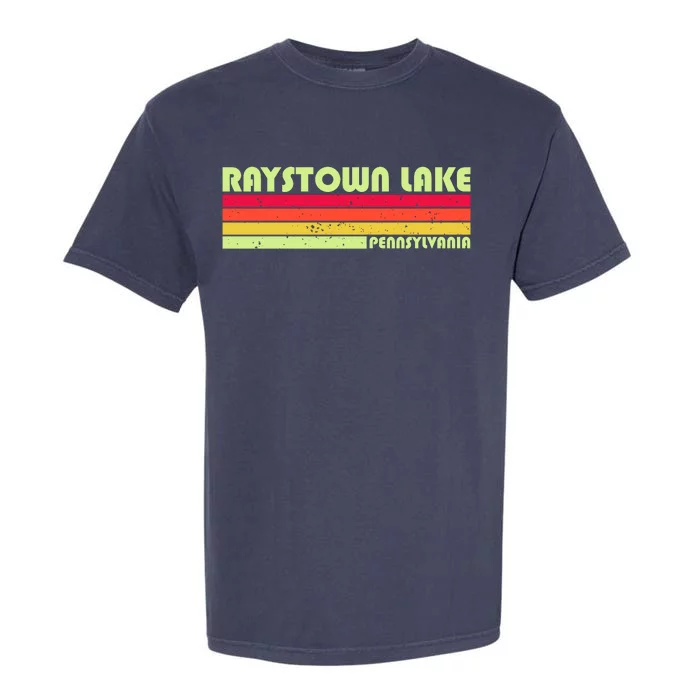 Retro Raystown Lake Pennsylvania Garment-Dyed Heavyweight T-Shirt