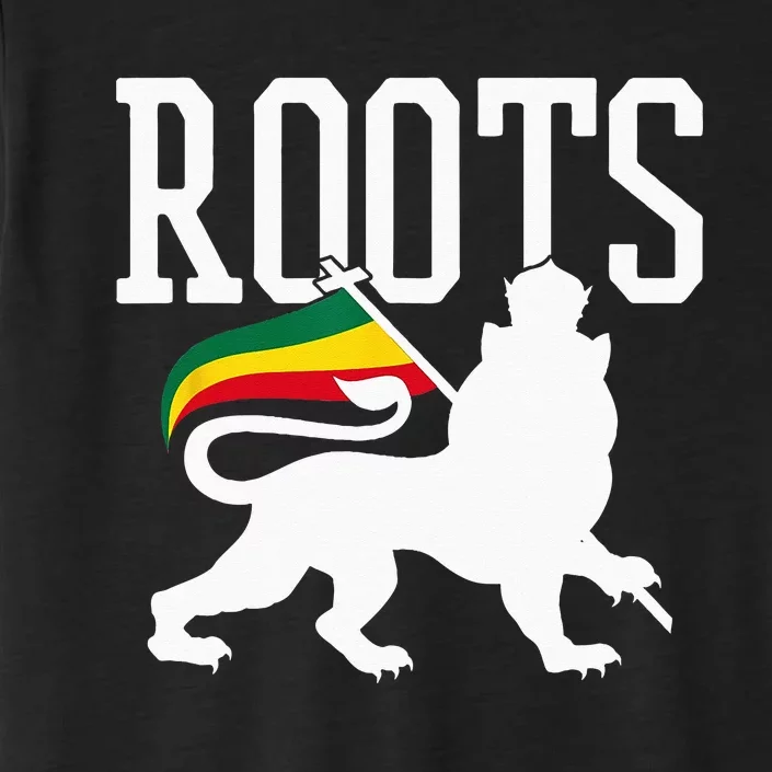 Reggae Roots Lion Of Judah Rastafari Music Rasta Gift ChromaSoft Performance T-Shirt