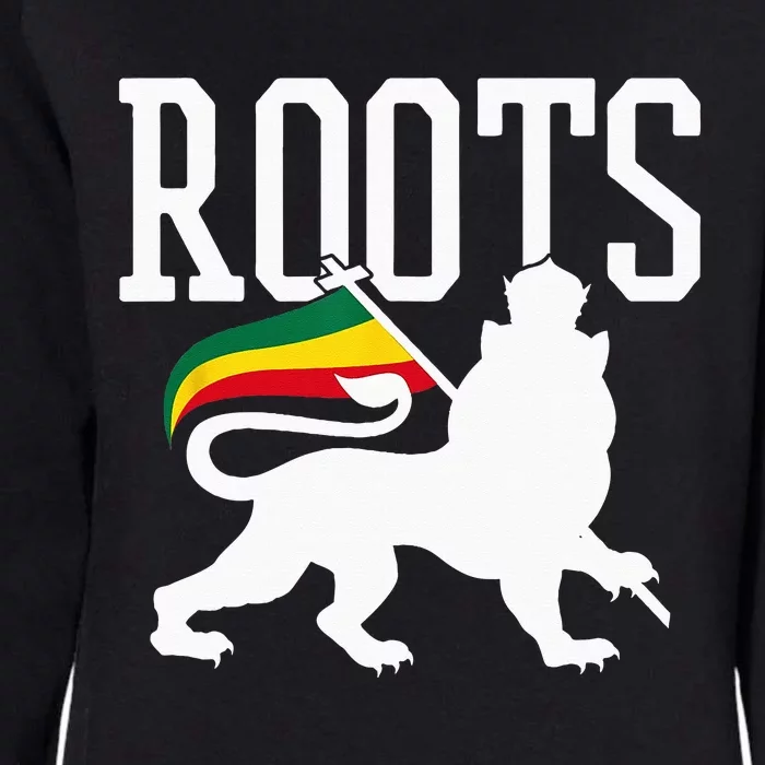 Reggae Roots Lion Of Judah Rastafari Music Rasta Gift Womens California Wash Sweatshirt