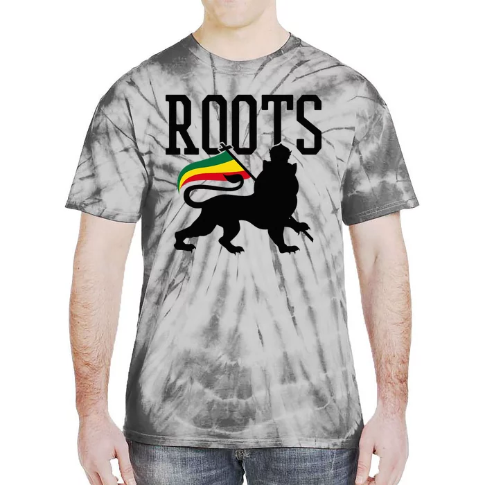 Reggae Roots Lion Of Judah Rastafari Music Rasta Gift Tie-Dye T-Shirt