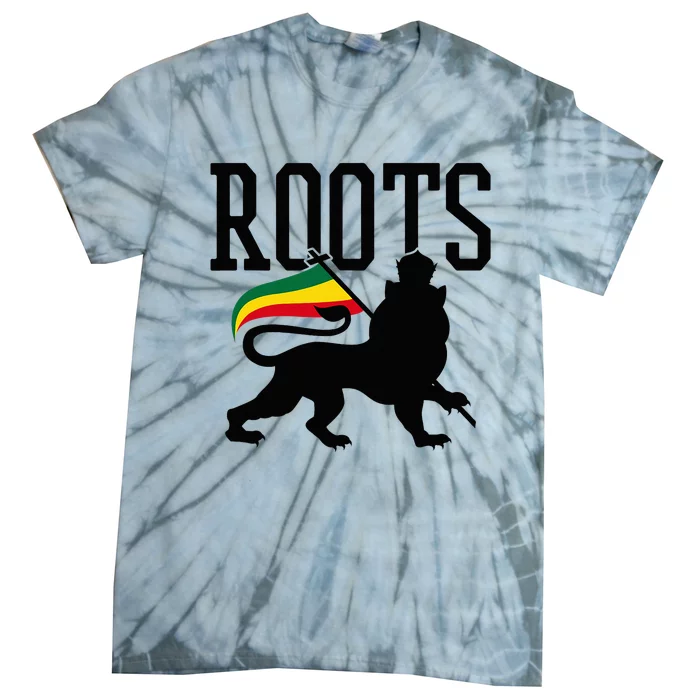 Reggae Roots Lion Of Judah Rastafari Music Rasta Gift Tie-Dye T-Shirt