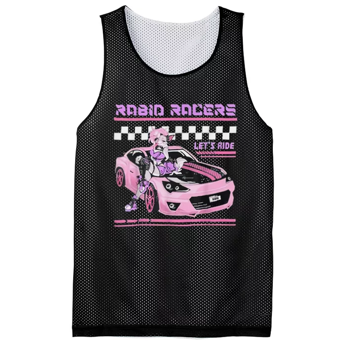 Rabid Racers Let’S Ride Mesh Reversible Basketball Jersey Tank