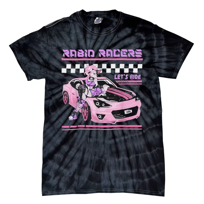 Rabid Racers Let’S Ride Tie-Dye T-Shirt