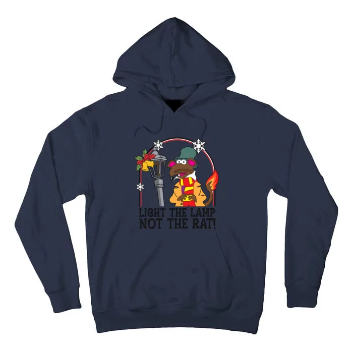 Retro Rizzo Light The Lamp Not The Rat Tall Hoodie