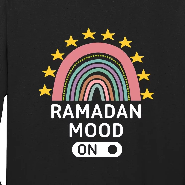 Rainbow Ramadan Mood On Gift Ramadan Mubarak Tall Long Sleeve T-Shirt