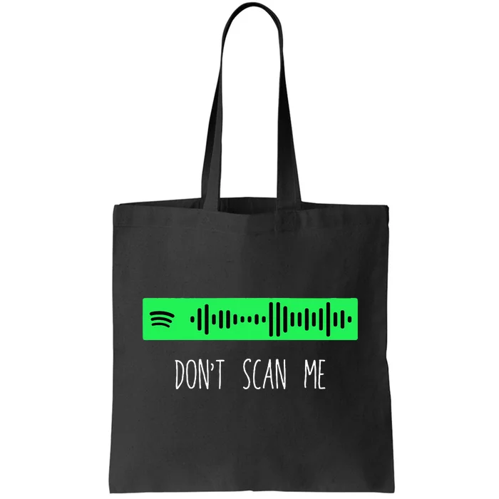 Rick Roll Music App Scan Code Funny Joke Qr Tote Bag