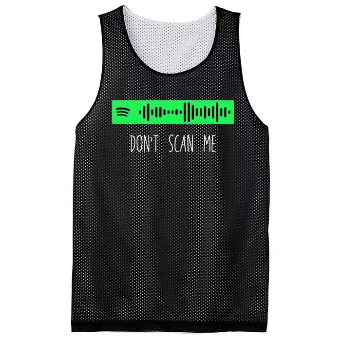 Rick Roll Music App Scan Code Funny Joke Qr Mesh Reversible Basketball Jersey Tank