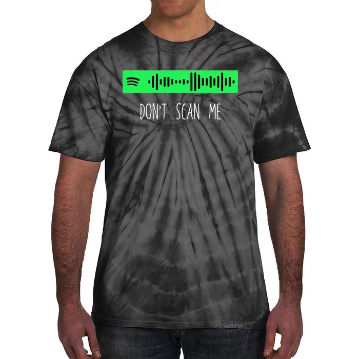 Rick Roll Music App Scan Code Funny Joke Qr Tie-Dye T-Shirt