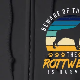 Rottweiler  Rotti Mom Gift Dog Dad Full Zip Hoodie