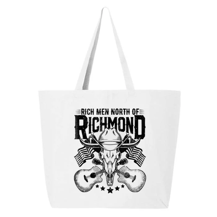 Retro Rich Men North Of Richmond Funny Flag USA T 25L Jumbo Tote