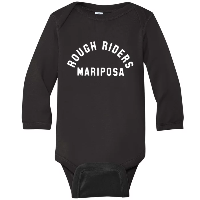 Rough Riders Mariposa Baby Long Sleeve Bodysuit