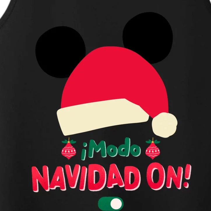 RatóN Ratoncito NavideñO Para Las Vacaciones NavideñAs Cute Gift Performance Tank