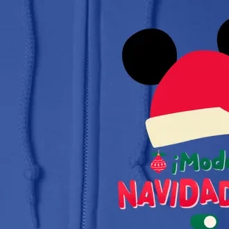 RatóN Ratoncito NavideñO Para Las Vacaciones NavideñAs Cute Gift Full Zip Hoodie