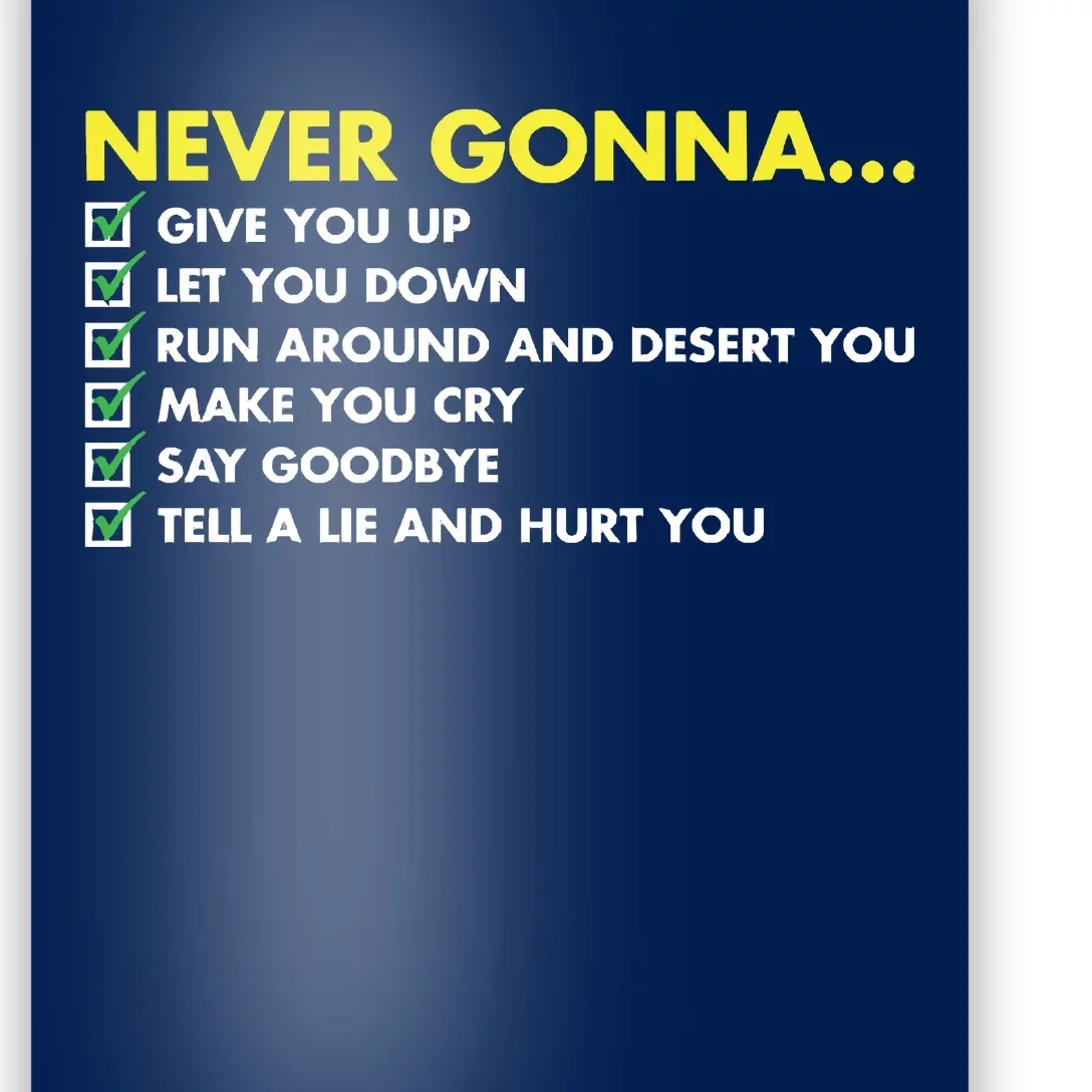 Rick Roll (Never Gonna Give You Up) Lyrics | Sticker