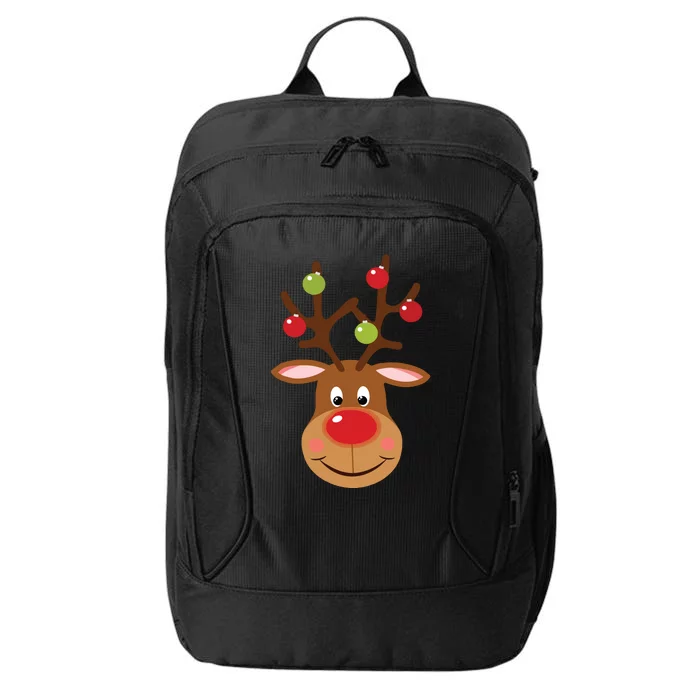 Rudolph Red Nose Reindeer Santa Christmas City Backpack