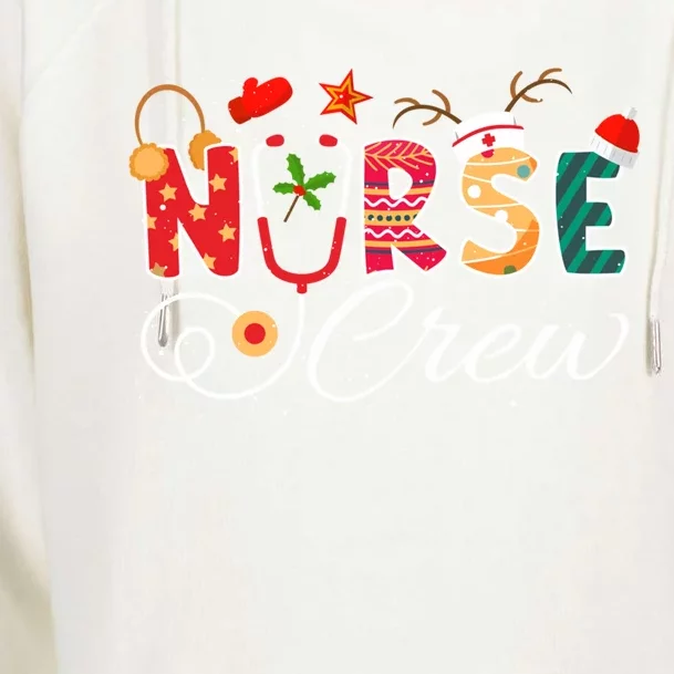 Rn Rescue Nurse Crew Funny Ugly Christmas Sweater Nursing Gift Womens Funnel Neck Pullover Hood